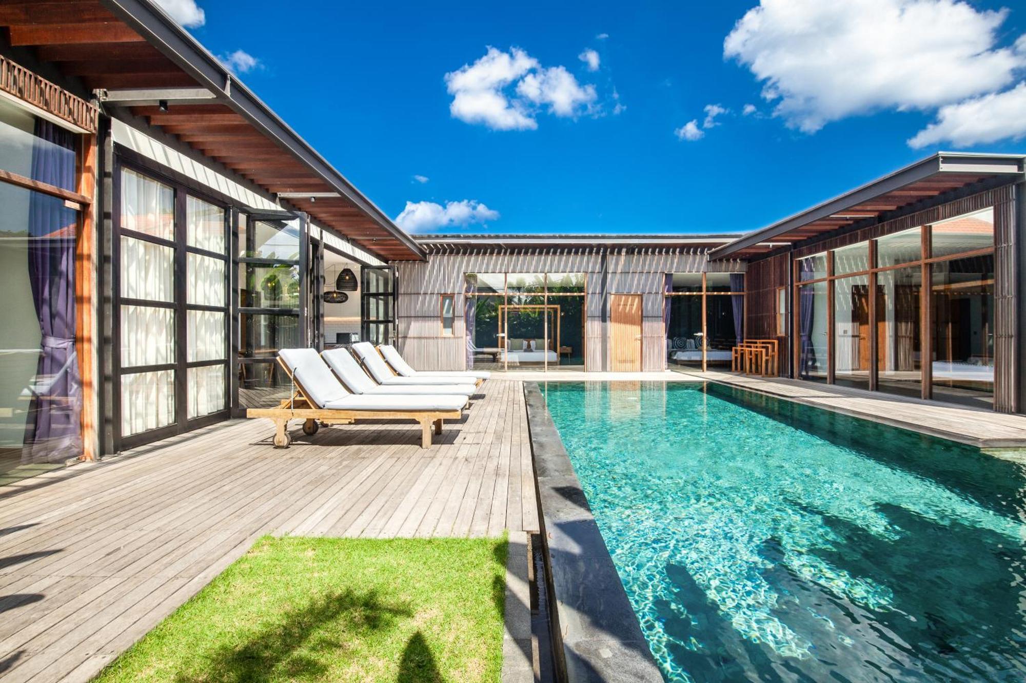 Brand New 5 Bedroom Villa Enclosed Living Room Canggu Dış mekan fotoğraf